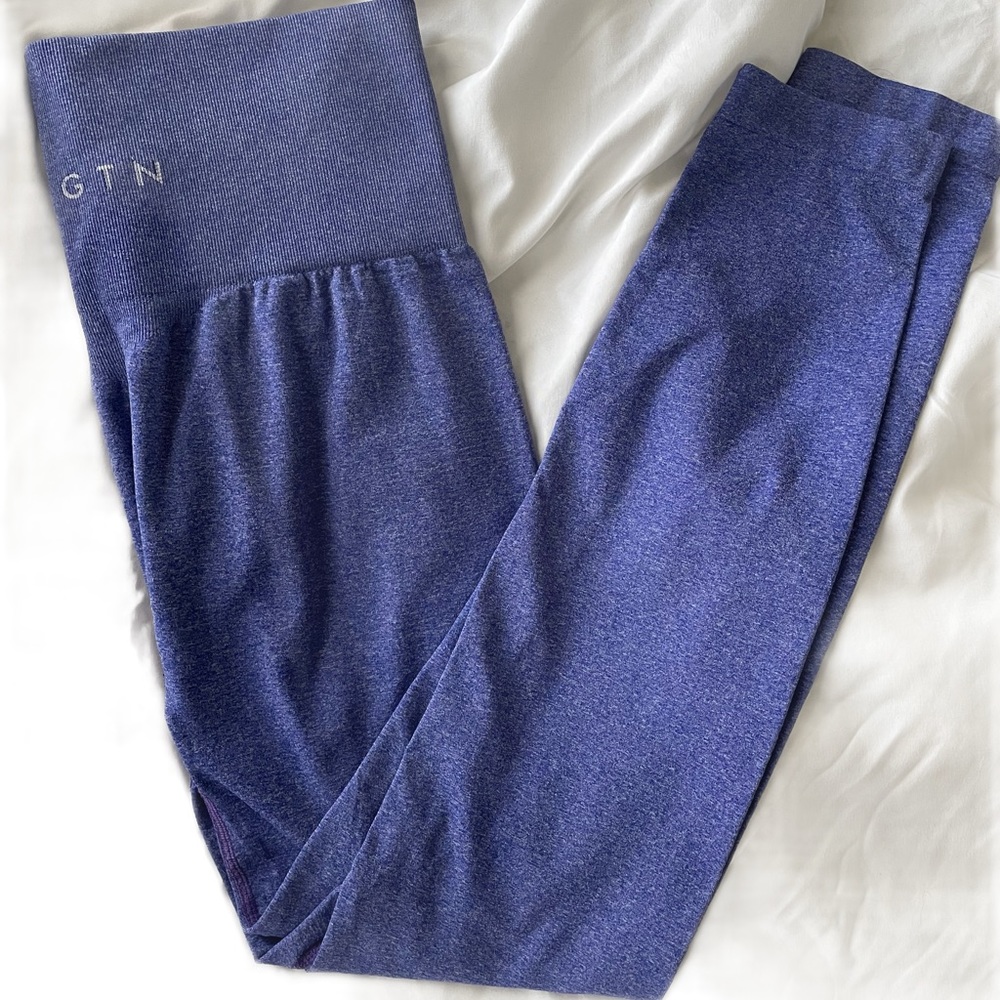 NVGTN nv leggings in shade electric blue. Size small.